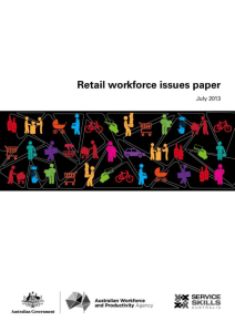 DOCX file of Issues paper Retail workforce, July 2013