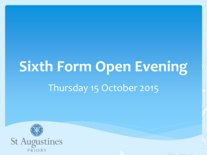 Please click here for our 2015 Sixth Form