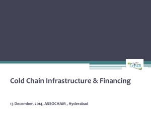 Cold Chain Infrastructure & Financing