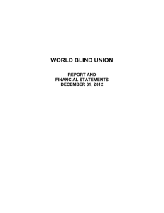 Total - World Blind Union