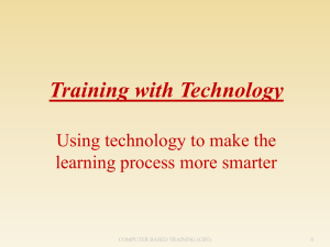 5. computer based training