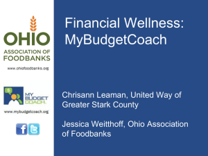 Financial Wellness: MyBudgetCoach