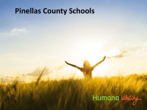 Humana Vitality Overview - Pinellas County Schools
