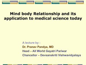 IMA_Dehradun_Mind_Body_Medicine - Presentions