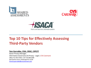 Top 10 Tips for Effectively Assessing Third-party Vendors