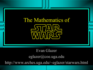 The Mathematics of Star Wars