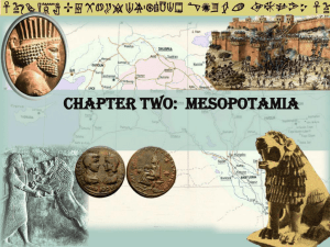 Chapter Two: Mesopotamia