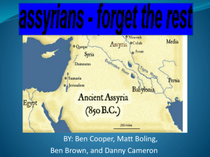 Assyrian Language cont.