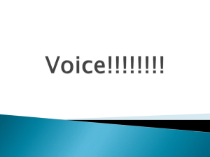Voice!!!!!!!! - Harrisonville Schools