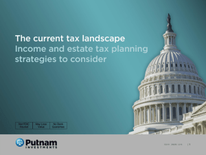 Planning for taxes in 2012 and beyond