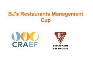 Management overview - California Restaurant Association