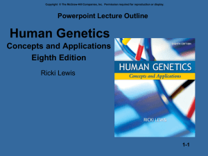 Genetics PPT 2009