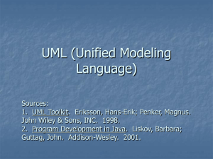 PPT UML (Unified Modeling Language)