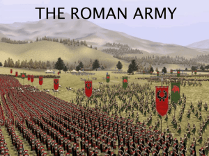 the roman army - Options