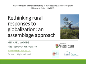 Rethinking rural responses to globalization