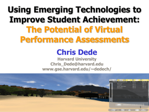 Virtual Performance Assessments