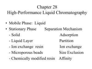 Chapter 28 High-Performance Liquid