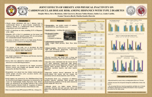 Joint Effects of Obesity and Physical Inactivity on Cardiovascular