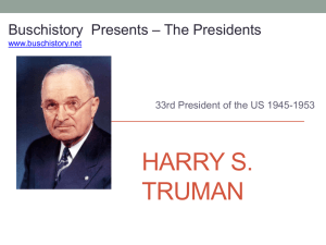 33 Harry Truman