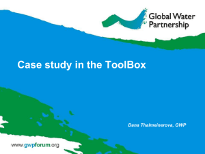 Case study in the ToolBox