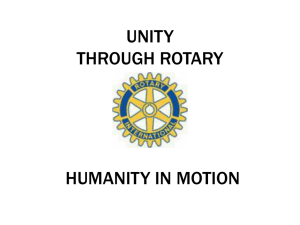 What is Rotary Power Point
