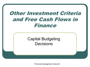 Introduction to Financial Management