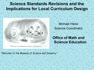 NJ Core Curriculum Content Standards for Science