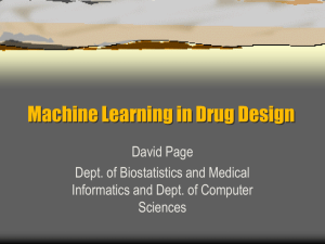 Pharmacophore Discovery using Inductive Logic