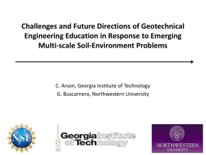 Challenges and Future Directions of Geotechnical Engineering