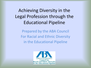 Pipeline's Diversity and Education