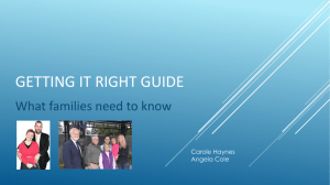 Getting It Right guide