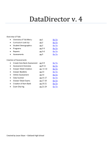 DataDirector v. 4