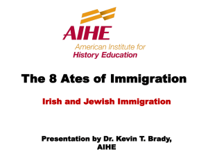 “Ates” of Immigration, Dr. Kevin Brady