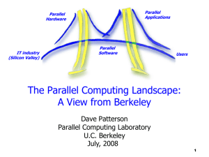 The Berkeley View - Microsoft Research