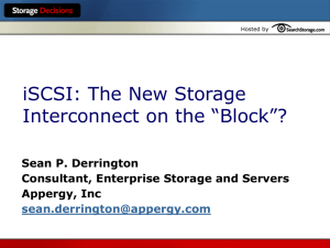 Storage Area Networks