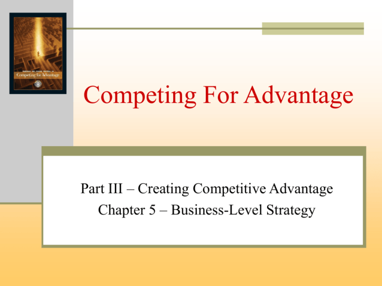 Five Business Level Strategies Discussed