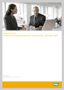 VEG 80 SP2 - December 2014 Upgrade Instructions