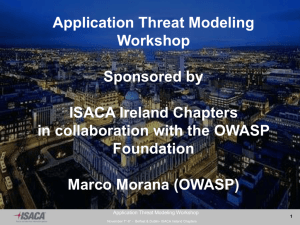 Threat Modeling Fundamentals and New PASTA Process