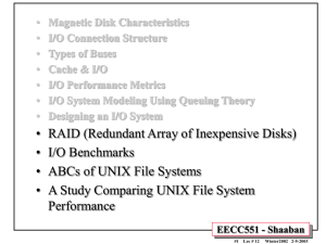 EECC551 - Shaaban