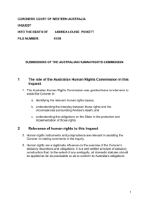 1 - Australian Human Rights Commission