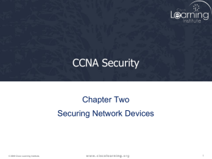 CCNA Security