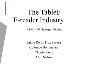 tablets/e-readers