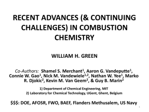 Recent advances (& continuing challenges) in Combustion