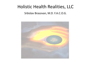 View Our Presentation - Holistic Health Realities