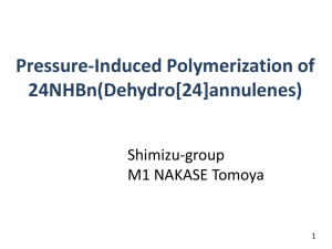 Pressure-Induced Polymerization of 24NHBn(Dehydro[24]annulenes)