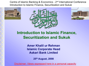 Introduction to Islamic Finance - Amir Khalil Ur Rehman