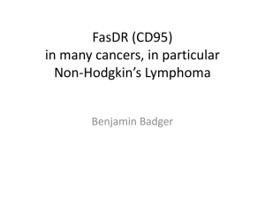 FasDR (CD95) in many cancers, in particular Non