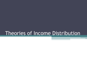 Theories of Income Distribution - Abernathy-ApEconomics