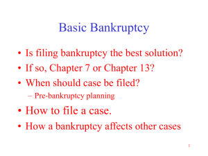 Basic Bankruptcy - Illinois Pro Bono