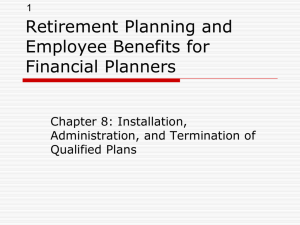 Chapter 8: Installation, Administration and Termination of Qualified